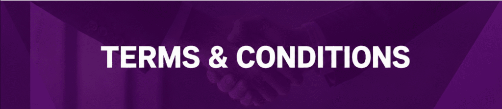 terms and conditions
