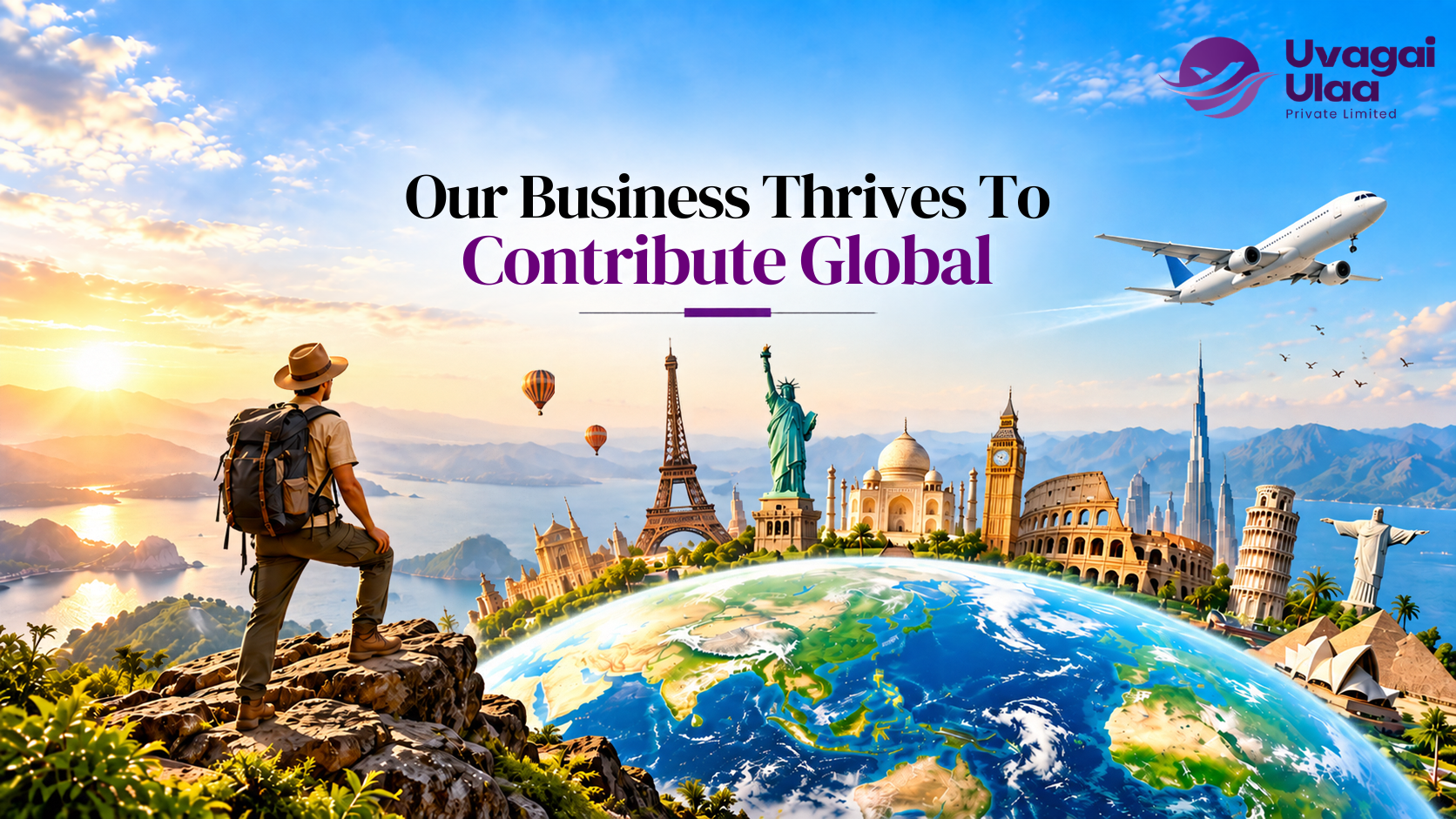 Our Business Thrives To Contribute Global